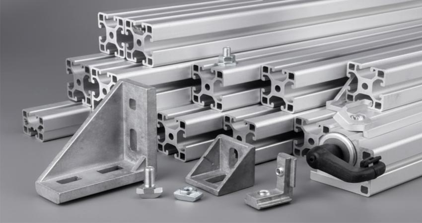 مقایسه انواع سری پروفیل شیاردار 20، 30، 40 و 45 برای پروژه‌های صنعتی